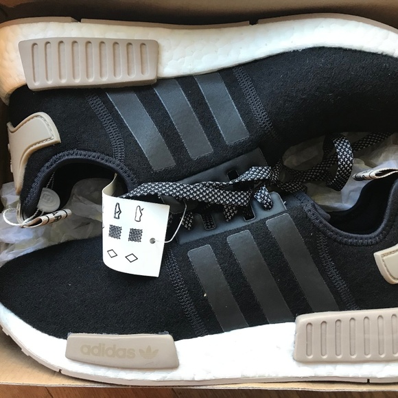 adidas | Shoes | Nwt Adidas Nmd R Exclusive Black Running Shoes | Poshmark